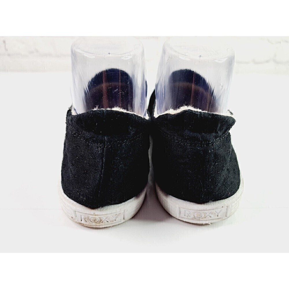 ROXY DANARIS SLIP ON COMFORT SHOES WOMEN'S BLACK SIZE 6.5 - Picture 4 of 8